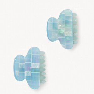 EUC~ MACHETE~ Twin Heirloom Claws~Blue Shell Checker